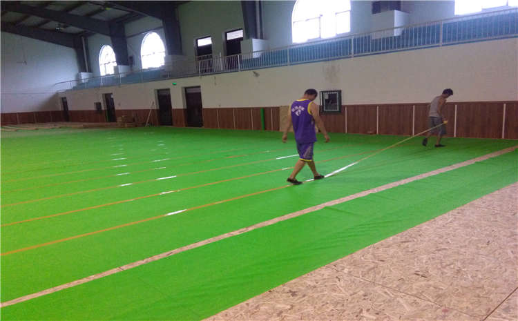 河北實木運動地板結構