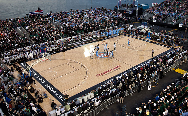 青海企口實木運動地板廠家直銷