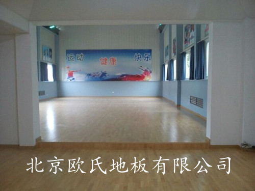 新疆運(yùn)動木地板案例