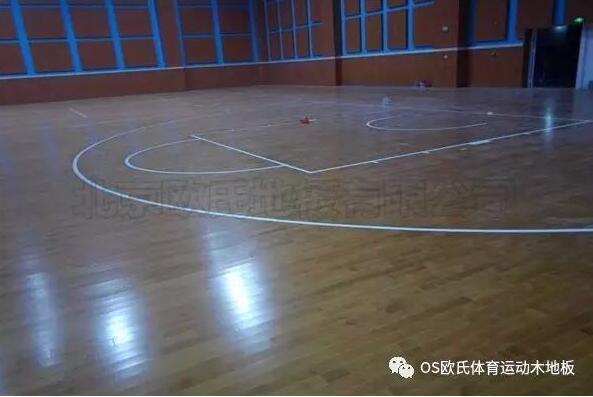 福建福卅市天潭師范附中運(yùn)動(dòng)木地板成功案例圖1