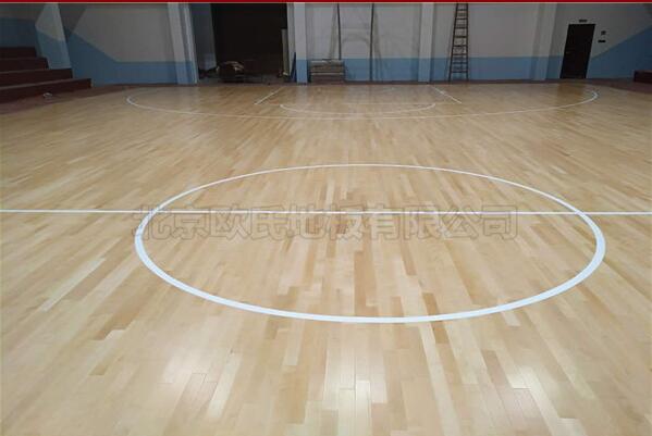 湖南株洲車(chē)輛段工地體育館地板-2 湖南株洲車(chē)輛段工地體育館地板-2
