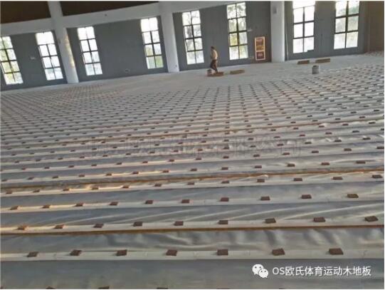黃山市歙縣體育館木地板成功案例