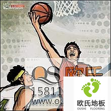 室內(nèi)籃球木地板