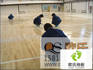 專業(yè)運動木地板施工需注意的問題