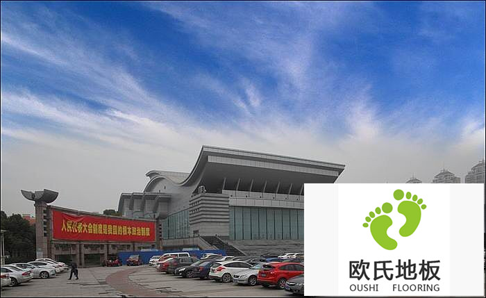 杭州蕭山大劇院舞臺(tái)體育地板安裝案例