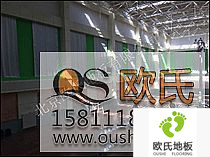 內(nèi)蒙古運(yùn)動(dòng)木地板:錫林郭勒盟太仆寺旗寶昌鎮(zhèn)羽毛球館木地板案例