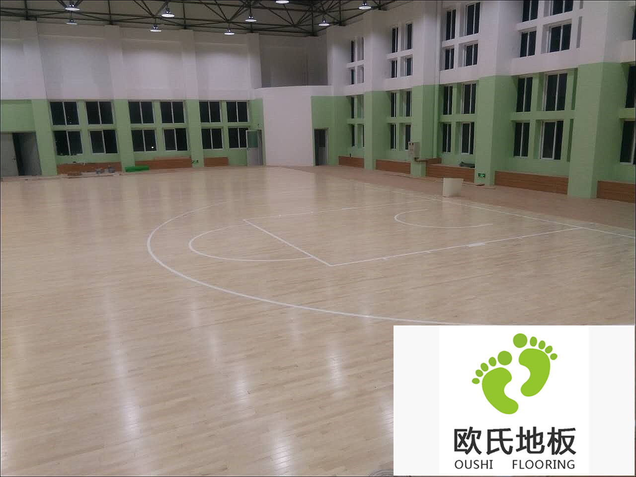 汕頭特殊教育學(xué)?；@球館木地板案例