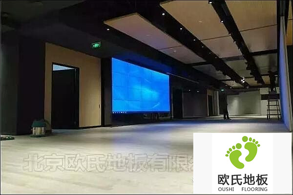 韓國(guó)大使館文化院多功能廳體育地板成功案例