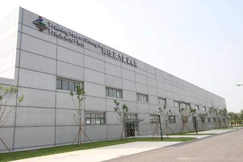 中國（亞洲）殘疾人體育運(yùn)動(dòng)管理中心木地板打磨翻新案例