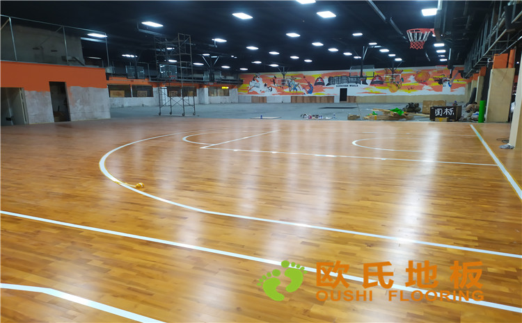 江蘇南京家居體育館木地板案例
