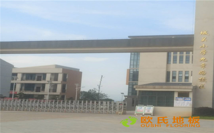 贛州市寧都縣城關(guān)小學(xué)體育館木地板項目