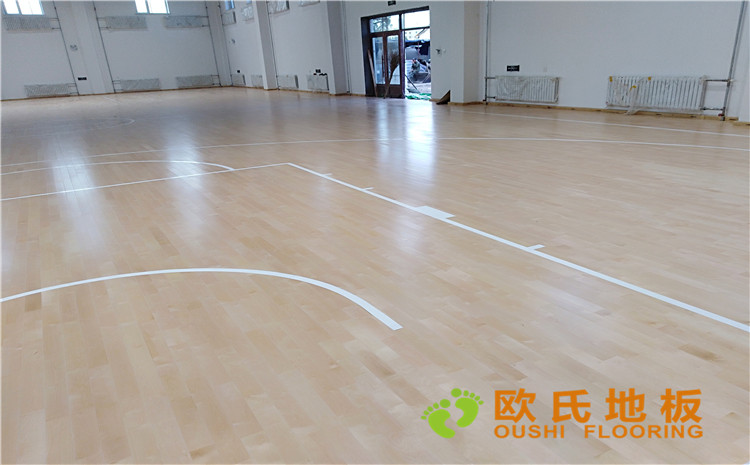 佳木斯市同江消防隊(duì)籃球館木地板項(xiàng)目