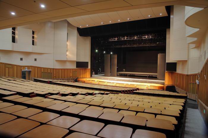 俄勒岡松舞臺木地板圖片